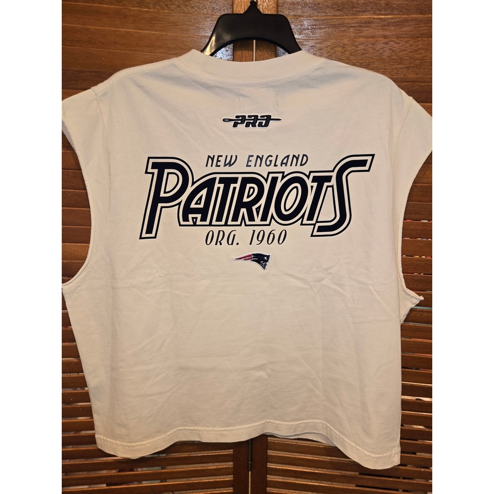 Pro Standard New England Patriots Mens Paradise Sleeveless Shirt Large - Picture 4 of 6